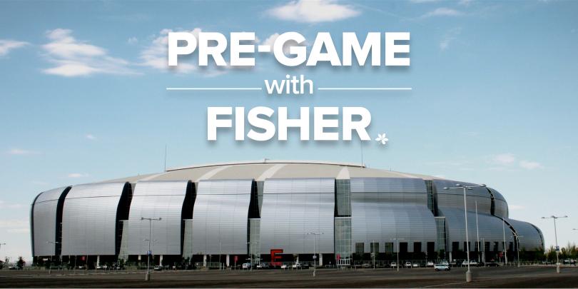 Pre-Game with Fisher at the Fiesta Bowl
