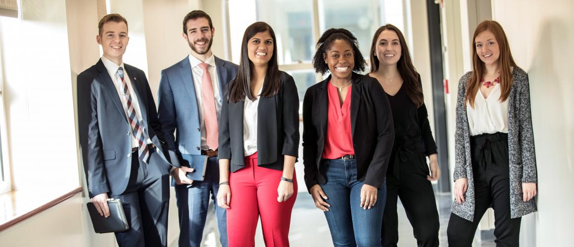 Fisher College of Business students