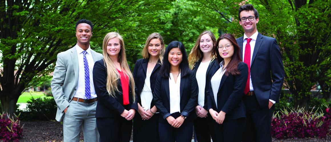 Fisher College of Business students