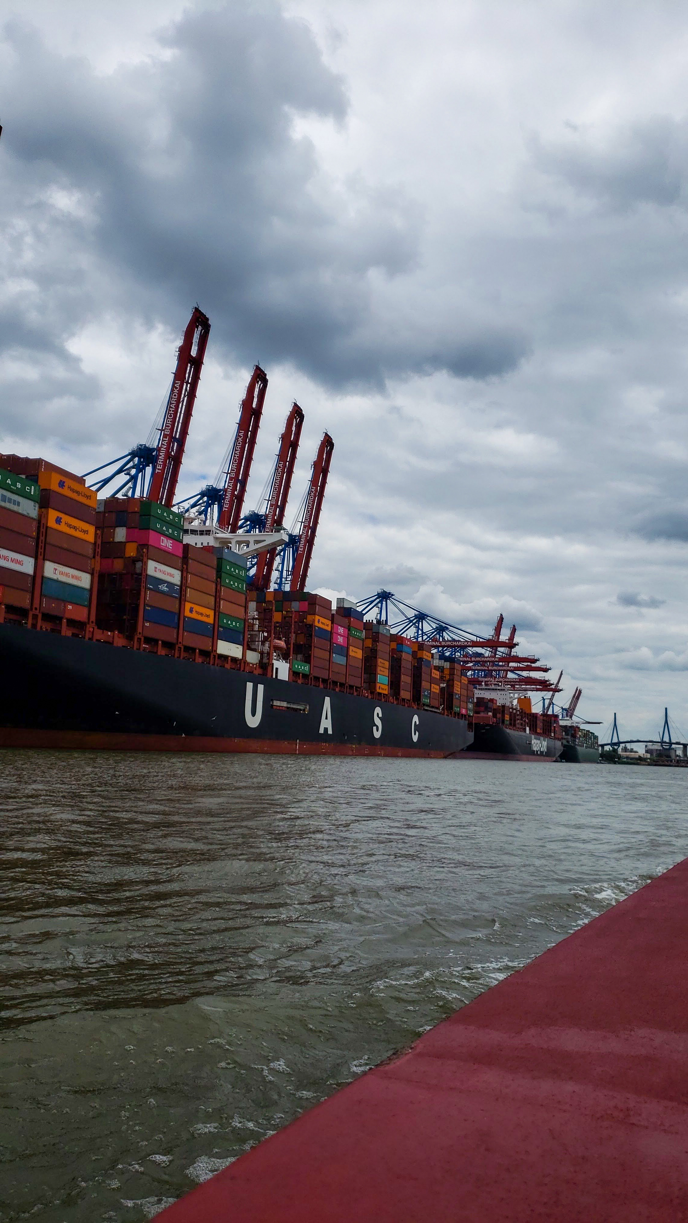 Photo of European shipping containers