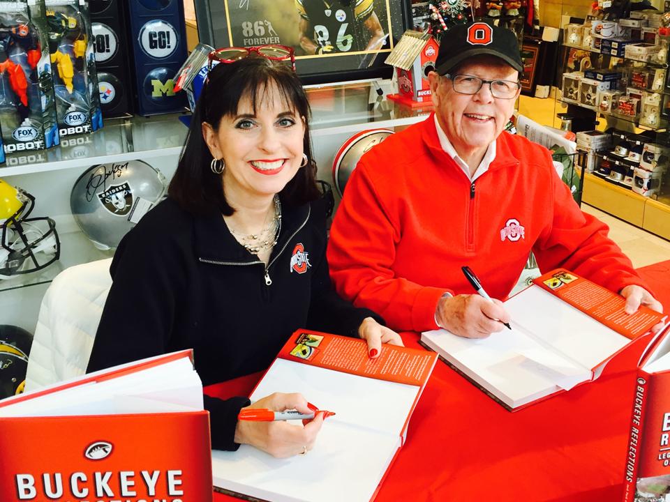 Jack Park and co-author, Maureen Zappala at a book signing.