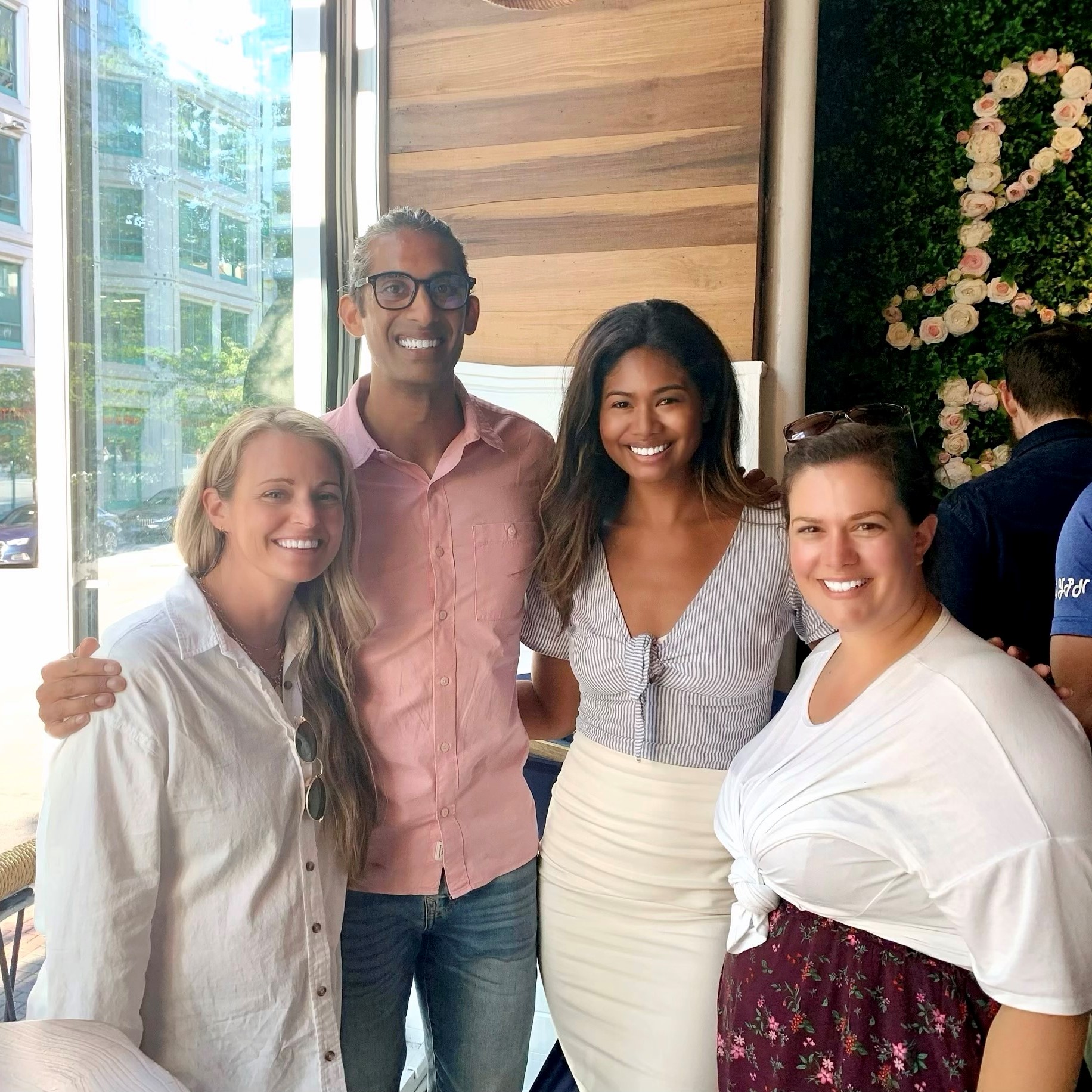 Raven Tiem and her Salesforce team