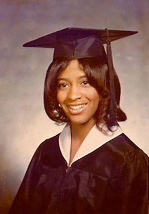 Velda Otey graduation portrait