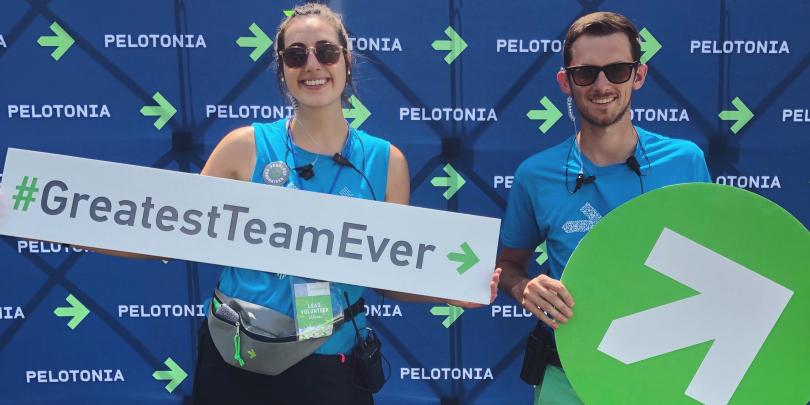 Camille Pipino at Pelotonia 2019