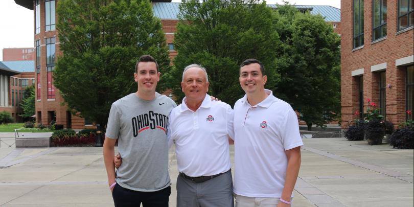Photo of Bill Troxil and his sons, Will and Ryan.