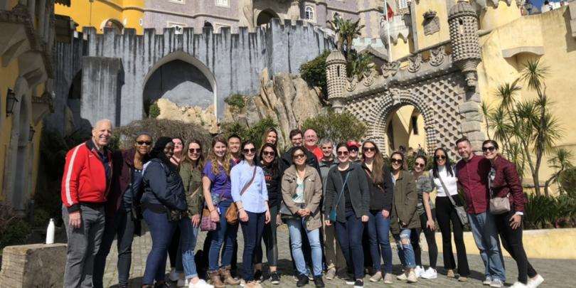 Fisher students in Portugal