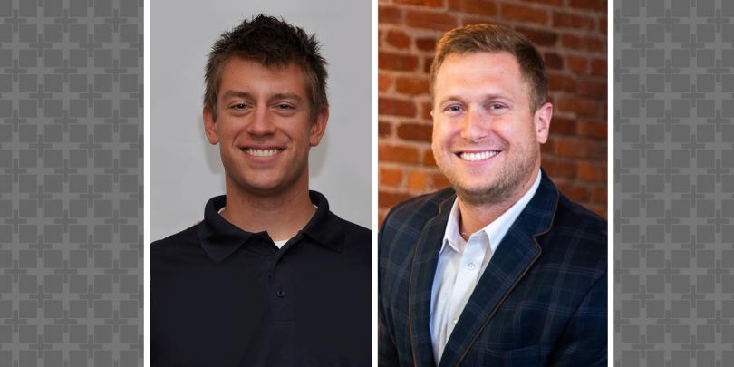 Patrick Beebe (BSBA ’09) and Ian Schmitt (BSBA ’12)