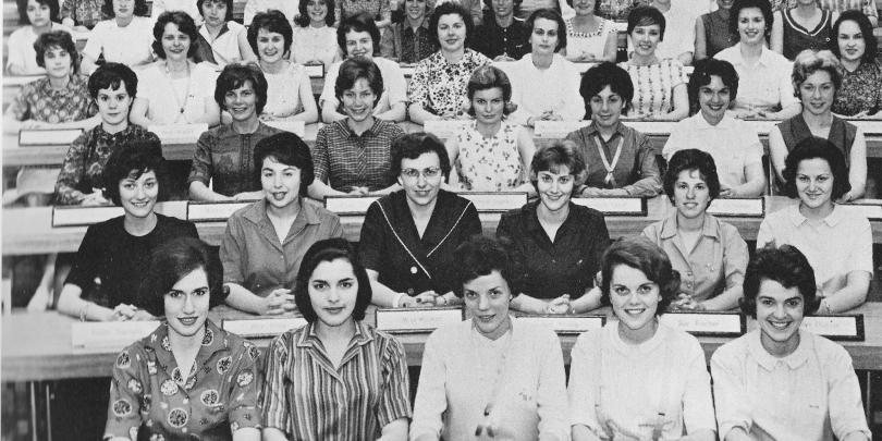 1963 Women's Student Government Association group photo