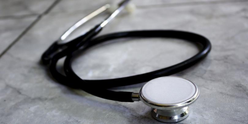 Stock image of a stethescope