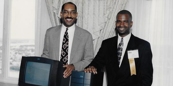 Eric Lenard received the National Black MBA Association's Gregory Boyd Fellowship.