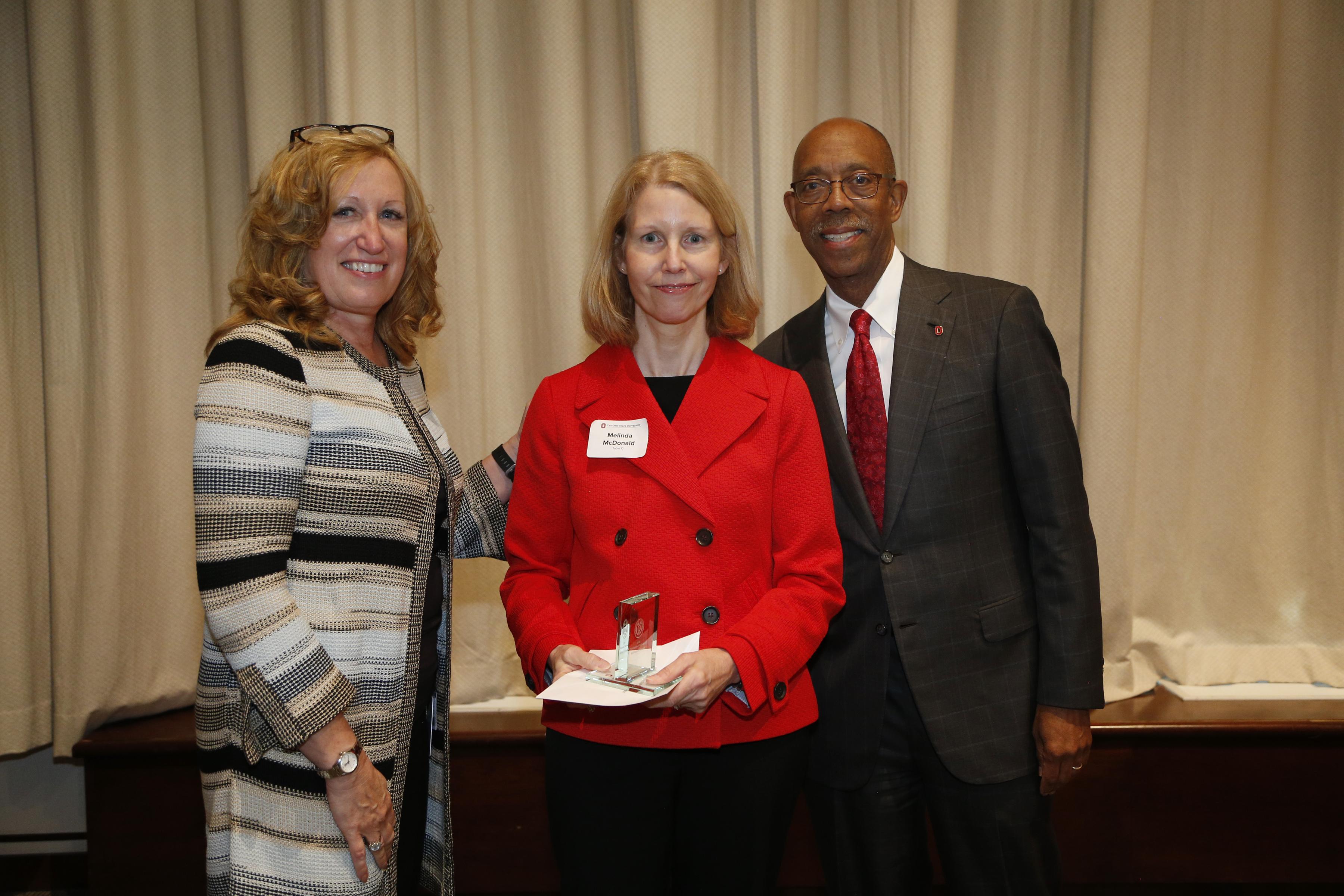 Melinda McDonald a winner of a 2016 Distinguished Staff Award 2