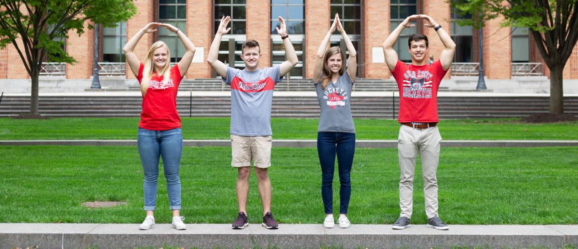 Students on Fisher campus